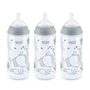 Nuk - 10Oz 3Pk Boy Smooth Flow Bottle Woodland Image 1