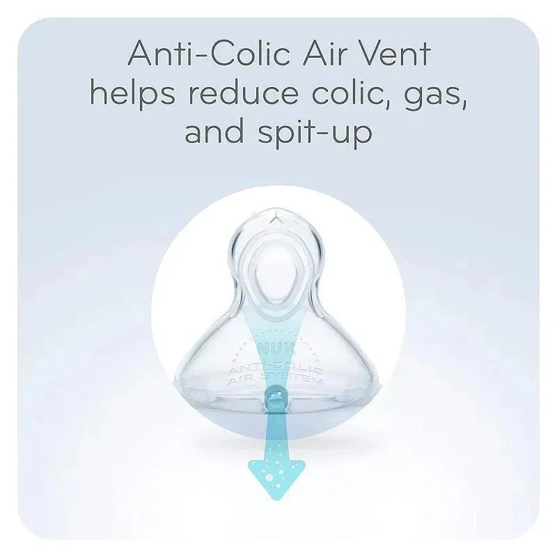 Nuk - 10Oz 3Pk Boy Smooth Flow Bottle Woodland Image 2