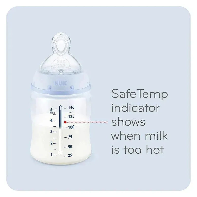 Nuk - 10Oz 3Pk Boy Smooth Flow Bottle Woodland Image 4