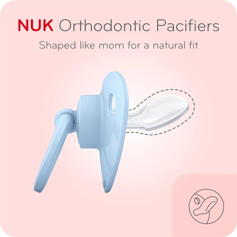 Nuk - 2Pk Pacifier Fashion, Assorted Image 3