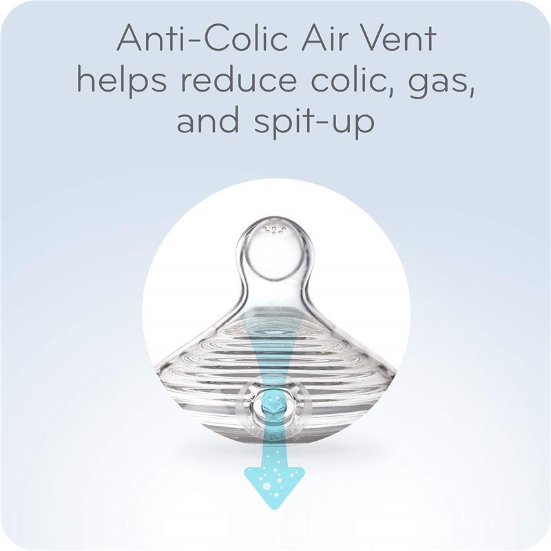 Nuk - 9 Oz 3Pk Simply Natural Baby Bottle with SafeTemp Image 5