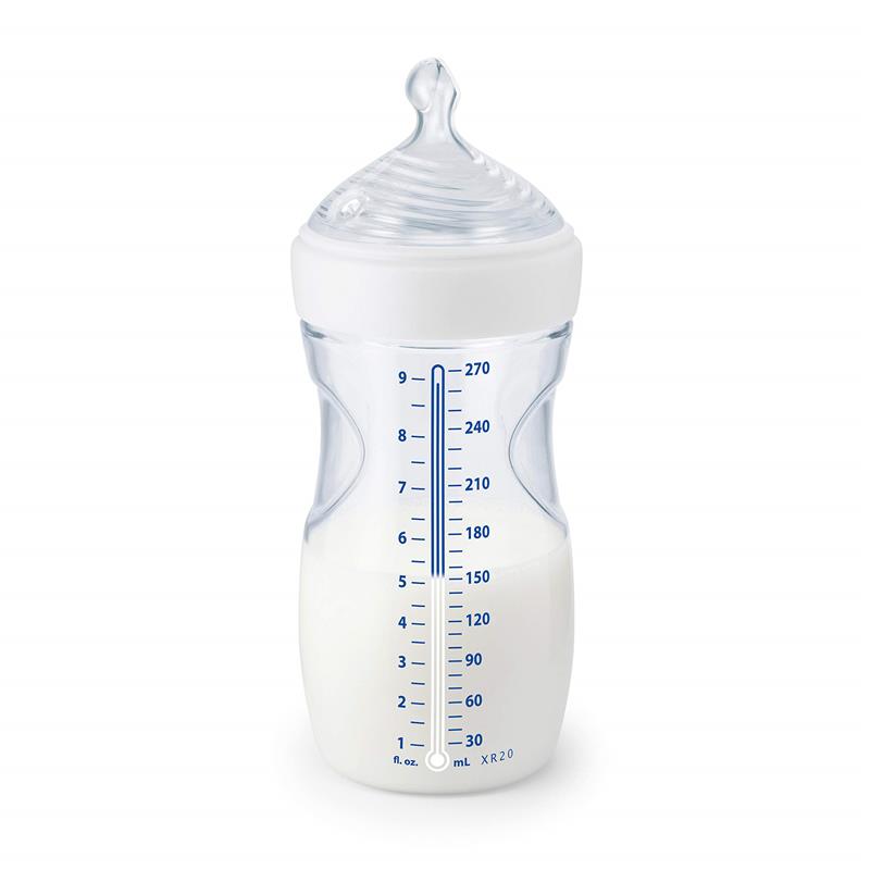 Nuk - 9 Oz 3Pk Simply Natural Baby Bottle with SafeTemp Image 7
