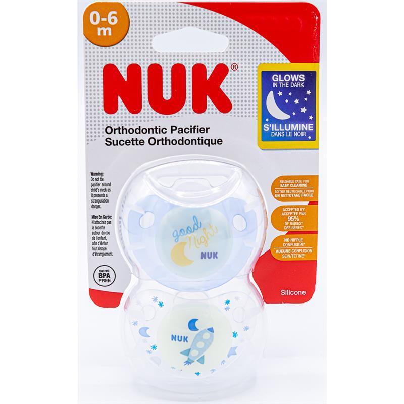 Nuk Baby Pacifier 0-6 Months Cute As A Button Image 1