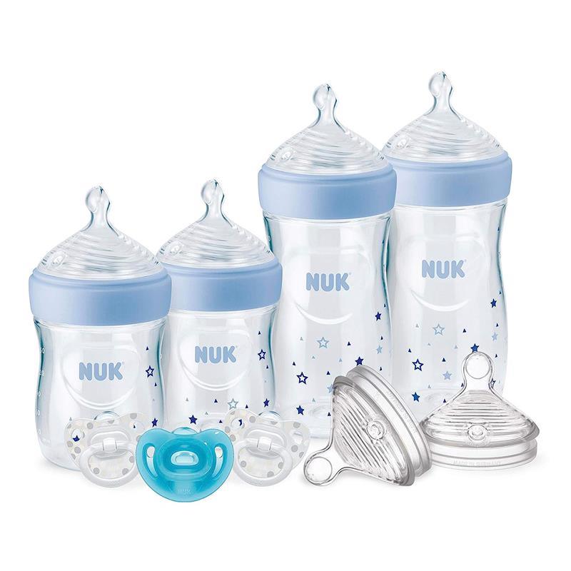 NUK - Boy Simply Natural Baby Bottles with SafeTemp Gift Set Image 1