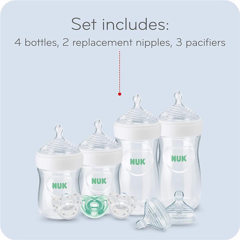 Nuk - Baby Boy Bottles Simply Natural Gift Set Image 3