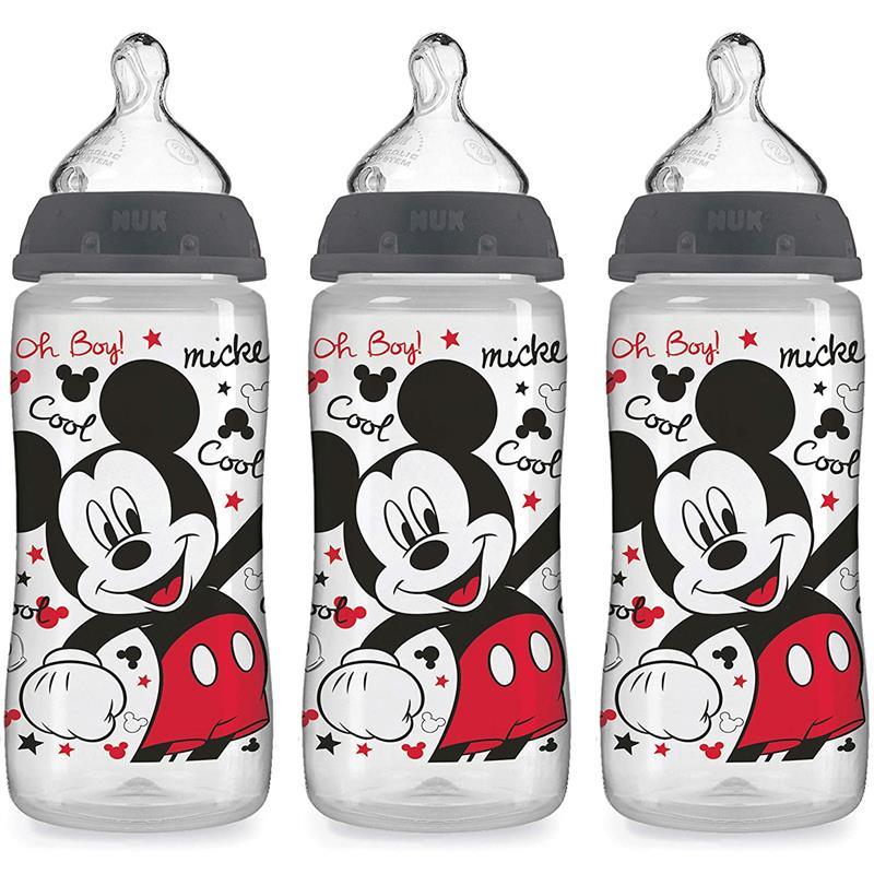 Nuk - Mickey Mouse Bottle & Pacifier Newborn Set Bundle Pack Image 7