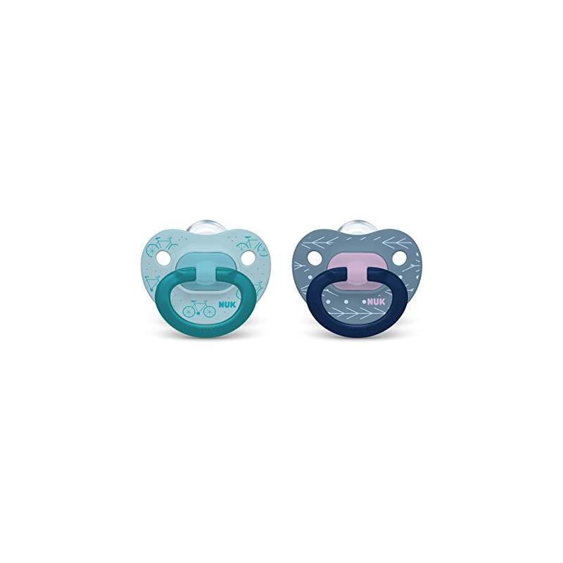 Nuk Pacifier Orthodontic Fashion Boy 2 Pack Image 1