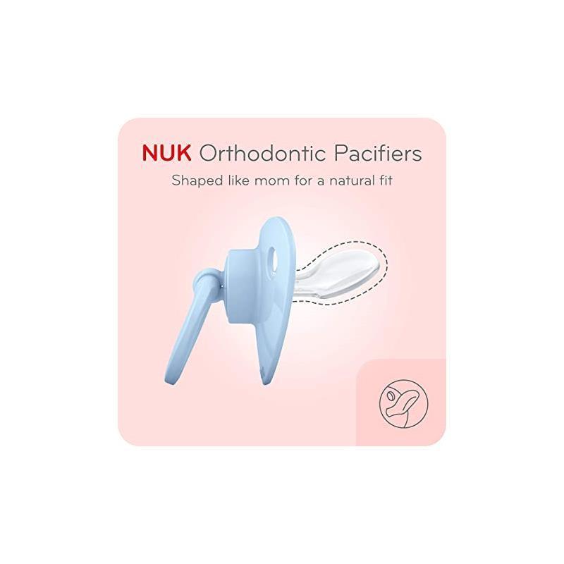Nuk Pacifiers Orthodontic Fashion Girl 2 Pack Image 5