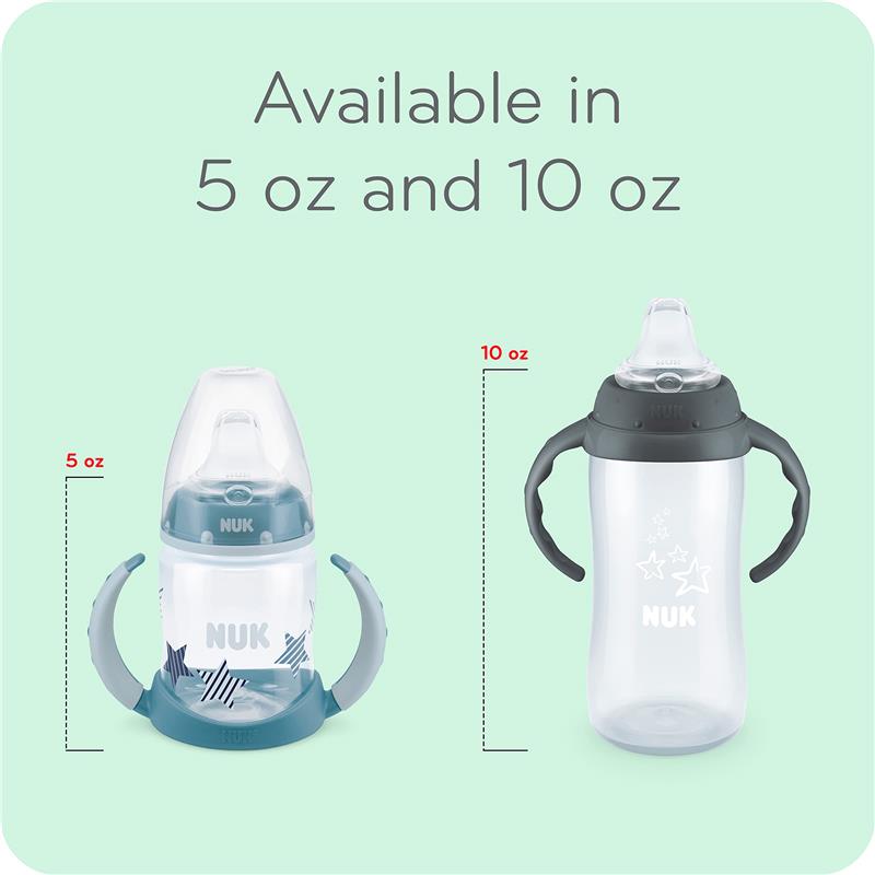 Nuk - Small Learner Tritan Cup, 5 Oz, 6M (BPA Free) Spill Proof Sippy Cup Image 5