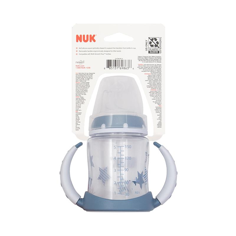Nuk - Small Learner Tritan Cup, 5 Oz, 6M (BPA Free) Spill Proof Sippy Cup Image 8