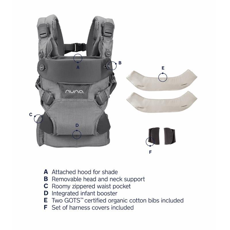 Nuna - CUDL 4-in-1 Carrier, Thunder Image 4