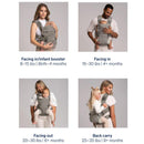 Nuna - CUDL Clik 4 in 1 Baby Carrier Fog Image 2