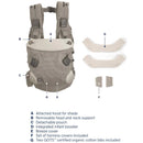 Nuna - CUDL Clik 4 in 1 Baby Carrier Fog Image 5