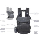 Nuna - CUDL Deux Baby Carrier Denim Image 3