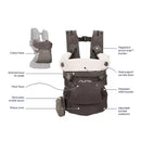 Nuna - Cudl Deux Baby Carrier, Thunder Image 4