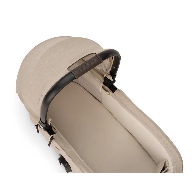 Nuna - DEMI Next Bassinet + Stand Biscotti Image 4