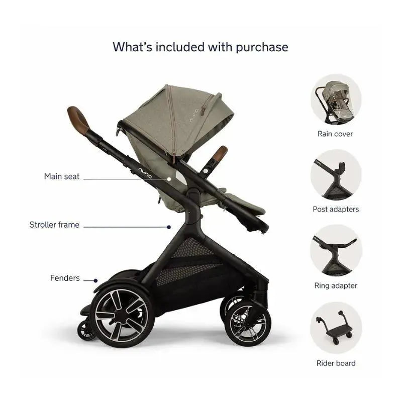 nuna stroller rider board Nuna DEMI Next Stroller + Rider Board