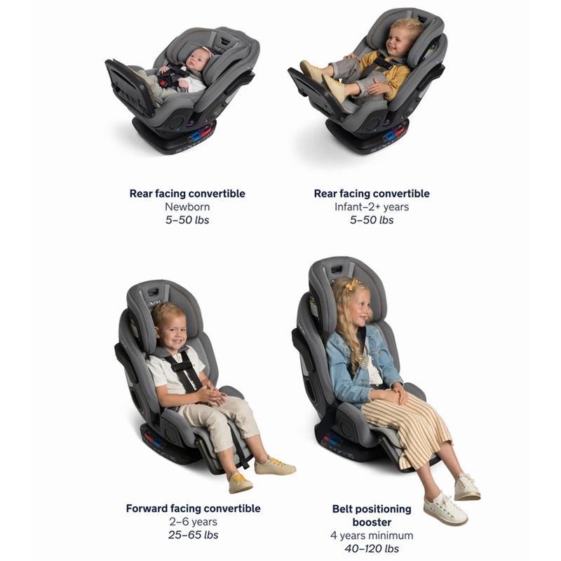 Nuna - Exec All-In-One Convertible Car Seat Oak Image 2