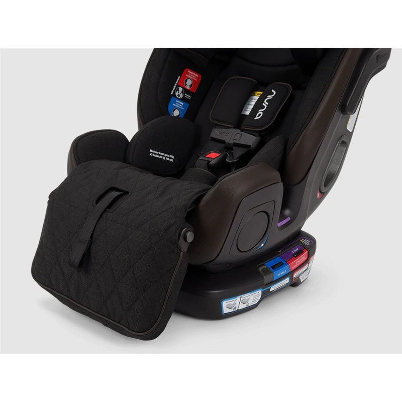 Nuna EXEC Next All-In-One Convertible Car Seat, Caviar Image 4