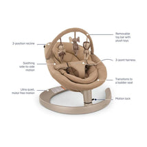 Nuna - Leaf Grow Bouncer, Teddy Image 2