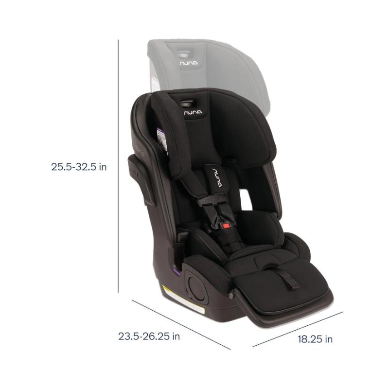 Nuna - Lumn Harness Booster Seat Caviar Image 3