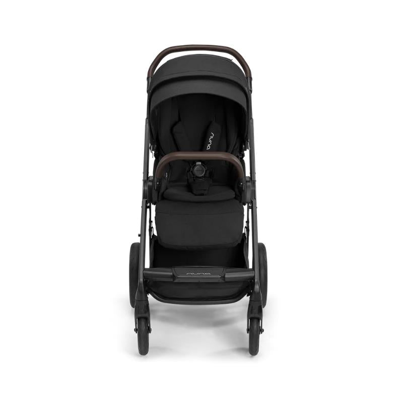 Nuna MIXX Next Stroller With Magnetic Buckle, Caviar/Chocolate