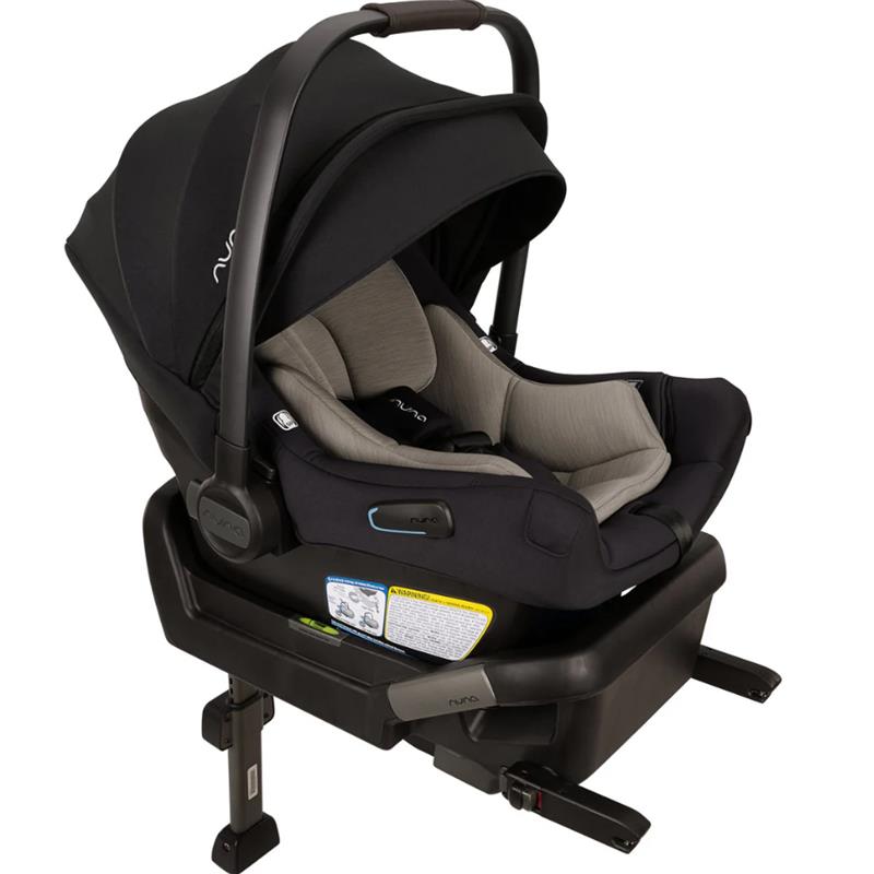 【美品】nuna pipa ピパ ベースセット CS-01-001E Nuna PIPA Aire Infant Car Seat + Pipa Series Base, Caviar