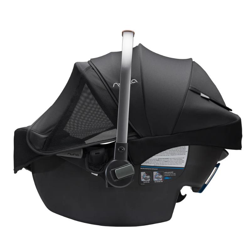 Nuna - PIPA RX Infant Car Seat + RELX Base with Load Leg, Caviar Image 5