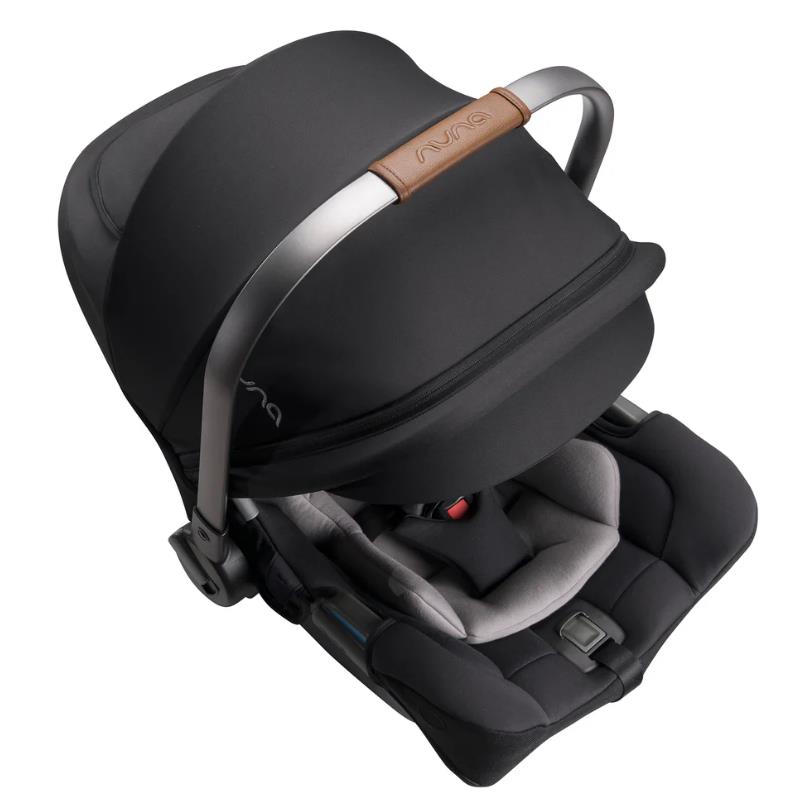 Nuna - PIPA RX Infant Car Seat + RELX Base with Load Leg, Caviar Image 6