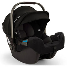 Nuna Pipa Rx Infant Car Seat with Base, Caviar/Chocolate Image 1