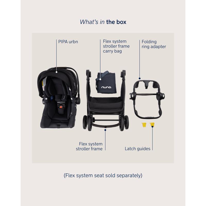 Nuna - PIPA™ Urbn Flex System™, Caviar Image 11