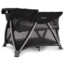 Nuna - Sena Aire + Changer Playard with Zip-Off Bassinet, Caviar Image 1