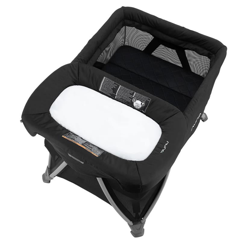 Nuna - Sena Aire + Changer Playard with Zip-Off Bassinet, Caviar Image 3