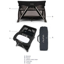 Nuna - Sena Aire + Changer Playard with Zip-Off Bassinet, Caviar Image 7