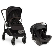Nuna SWIV + PIPA urbn Travel System Bundle, Caviar/Chocolate Image 1