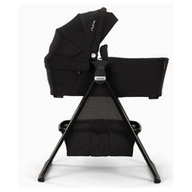 Nuna Swiv™ & Triv™ Series Bassinet + Stand, Caviar/Chocolate Image 2