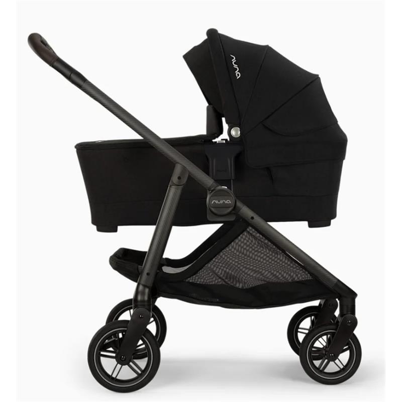 Nuna Swiv™ & Triv™ Series Bassinet + Stand, Caviar/Chocolate Image 4