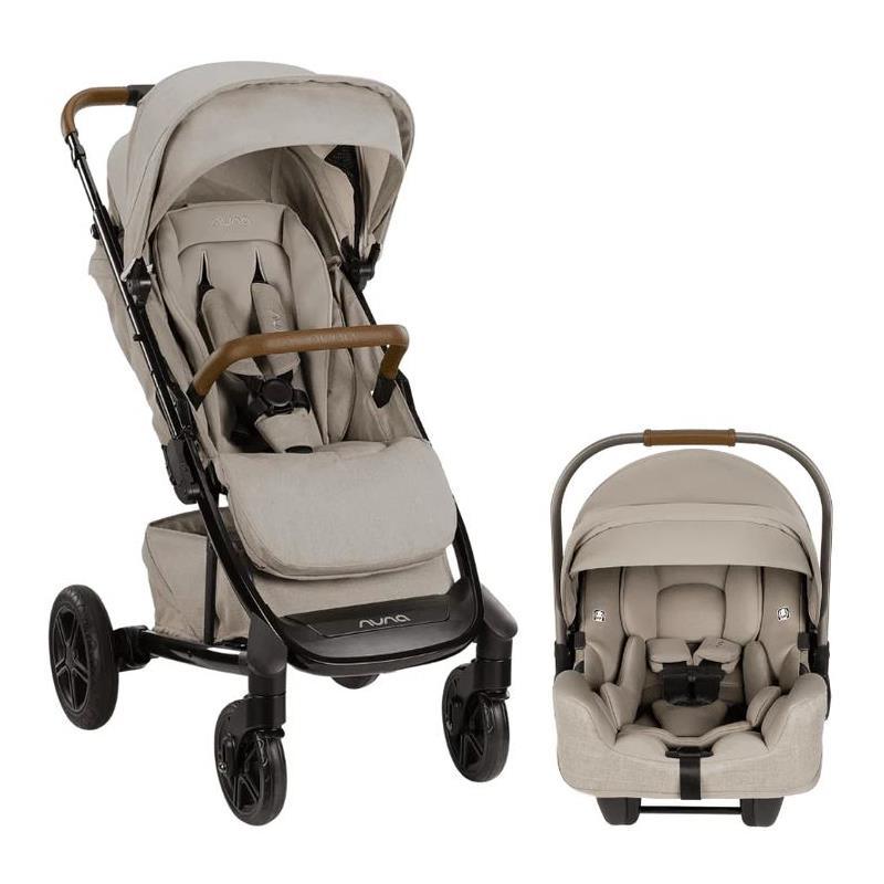 Nuna - Travel System Tavo Next Stroller + Pipa Rx  Infant Car Seat Hazelwood Image 1