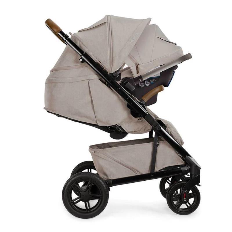 Nuna - Travel System Tavo Next Stroller + Pipa Rx  Infant Car Seat Hazelwood Image 3
