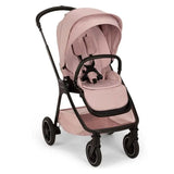 Nuna TRIV™ next stroller in Thistle color, featuring a magnetic buckle, adjustable canopy, and spacious storage basket.
