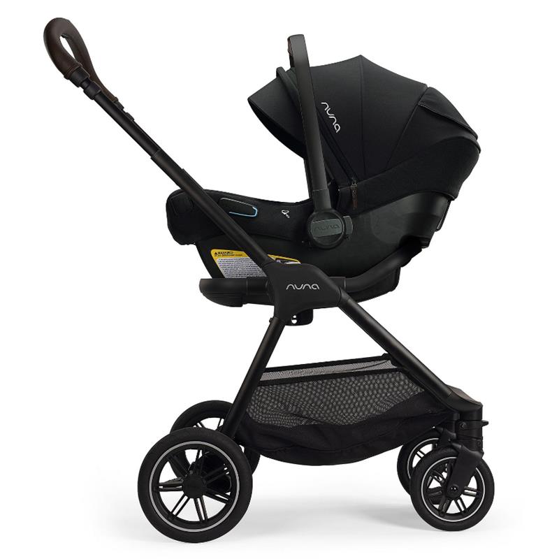 Nuna Triv Next With Magnetic Buckle Caviar/Chocolate Image 3