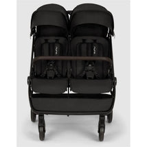 Nuna TRVL Dubl Lightweight Side by Side Double Stroller, Caviar Image 2