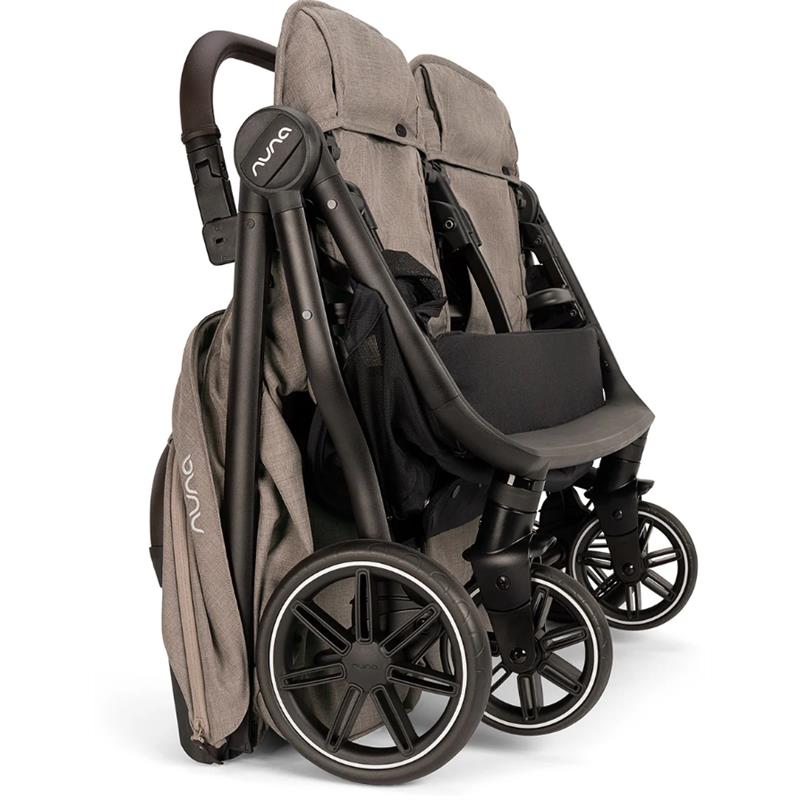 does the nuna stroller convert to a double TRVL DUBL Stroller
