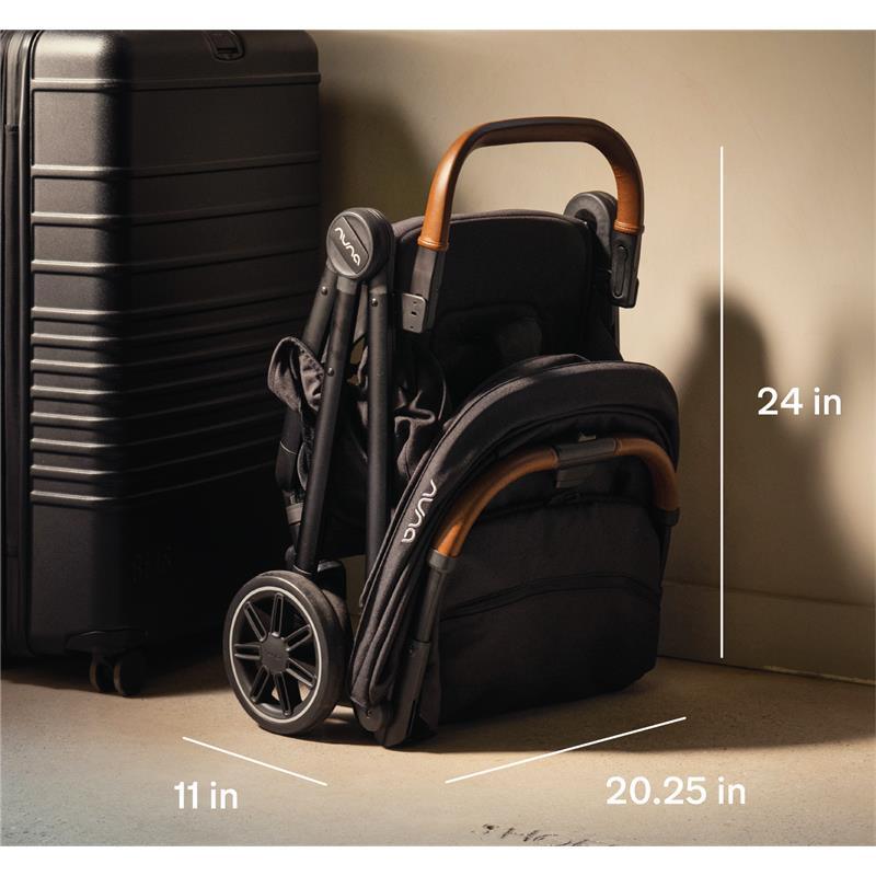 Nuna - Trvl Stroller With Travel Bag, Caviar Image 10