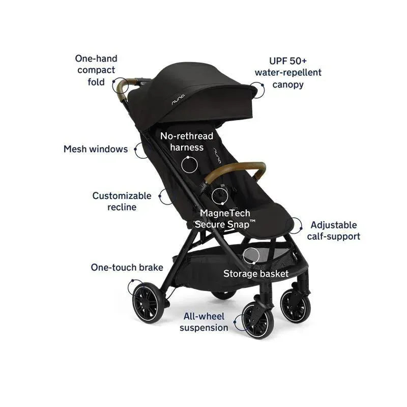 nuna stroller how to recline Nuna TRVL Stroller