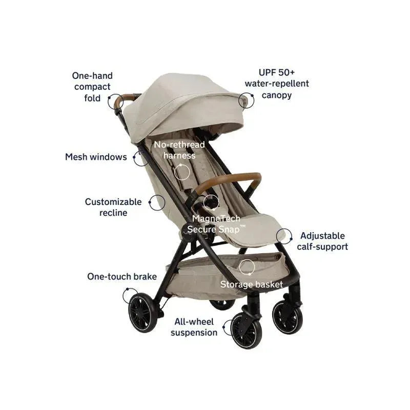 nuna trvl stroller recline Nuna TRVL Stroller