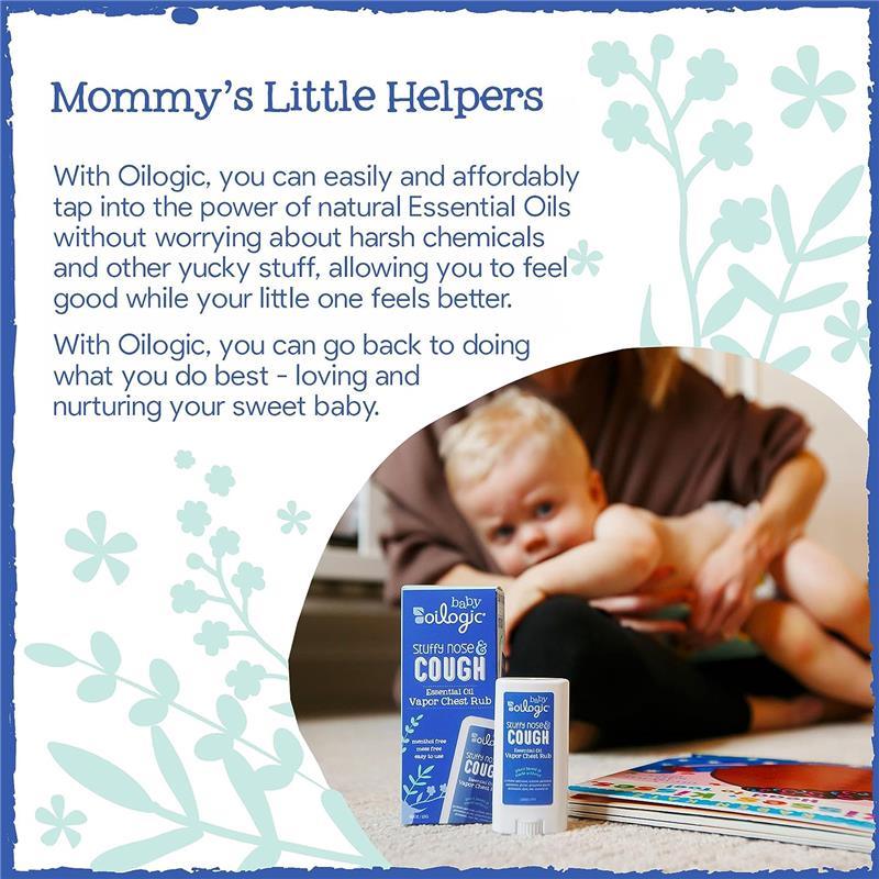 Oilogic Baby - Soothing Vapor Chest Rub, Stuffy Nose & Cough Image 6