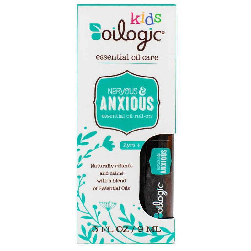 Oilogic Kids - Nervous & Anxious Essential Oil Roll-On Image 1