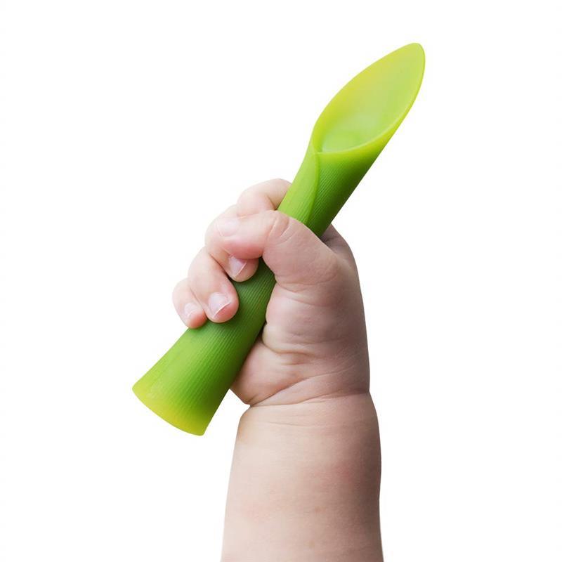 Ola Baby - Baby Training Spoons, Green (Set of 2) Image 3