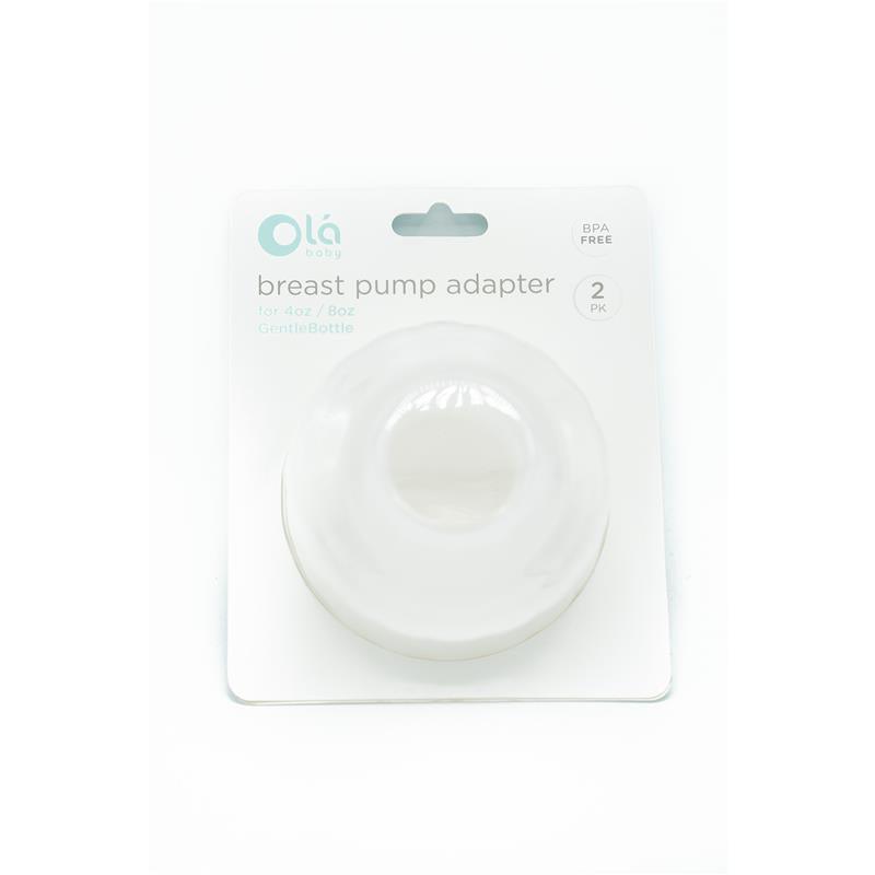 Ola Baby Gentle Bottle Breast Pump Adapter (For Medela 2Pk) Image 3